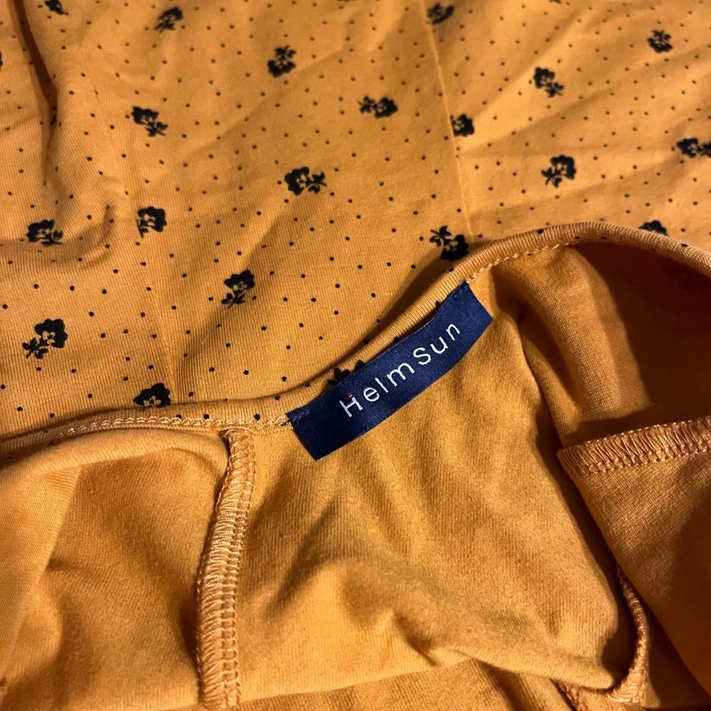 Yellow Floral Dress - Picture 3 of 6